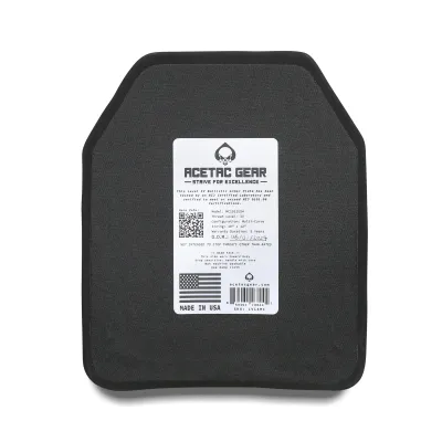 ACETAC LEVEL IV MULTI-CURVE BODY ARMOR PLATE