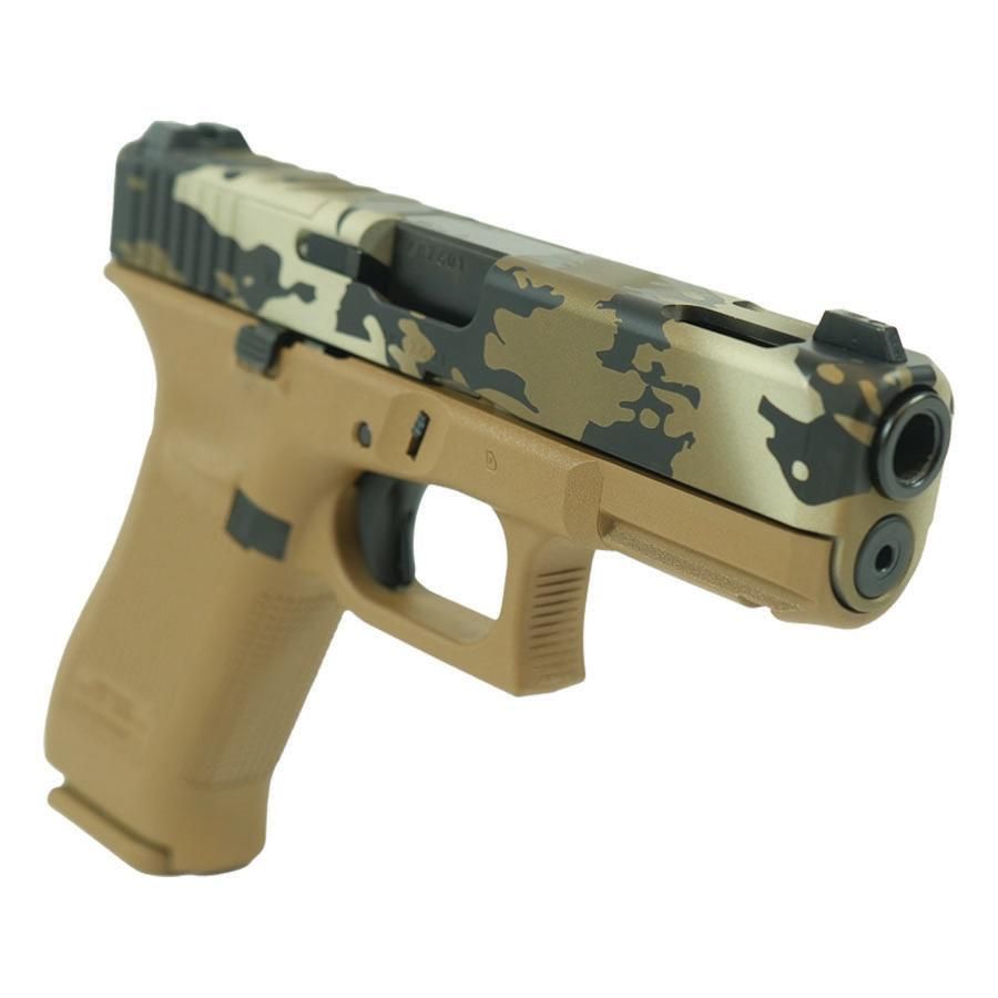 Glock 19X Brown MultiCam Compensated