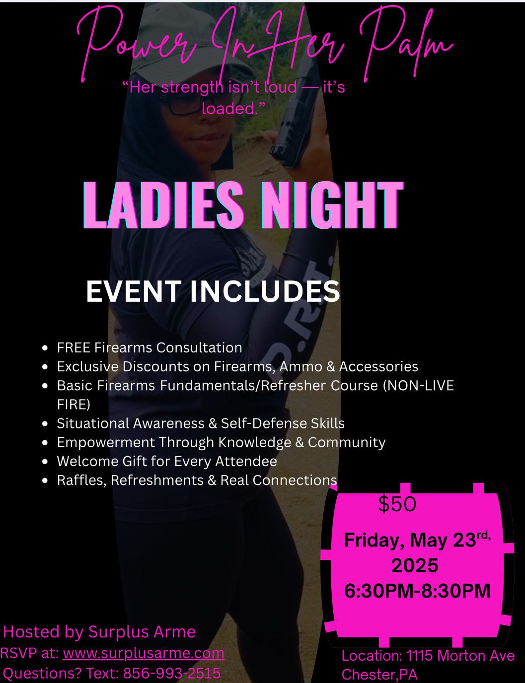 Power in Her Palm Ladies Night