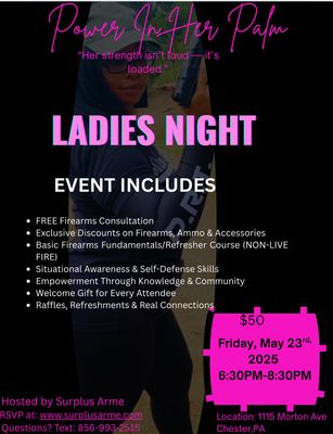 Power in Her Palm Ladies Night