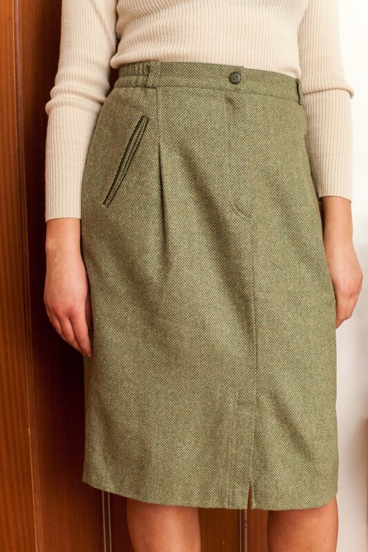 Wool skirt by Richard Meyer