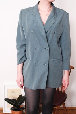 Washed out blue blazer by C&A