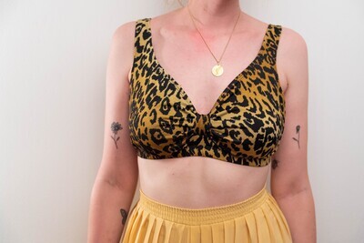 Leopard top / swimsuit