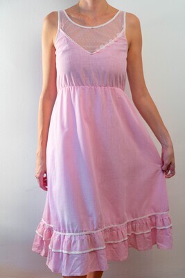 Romantic pink dress