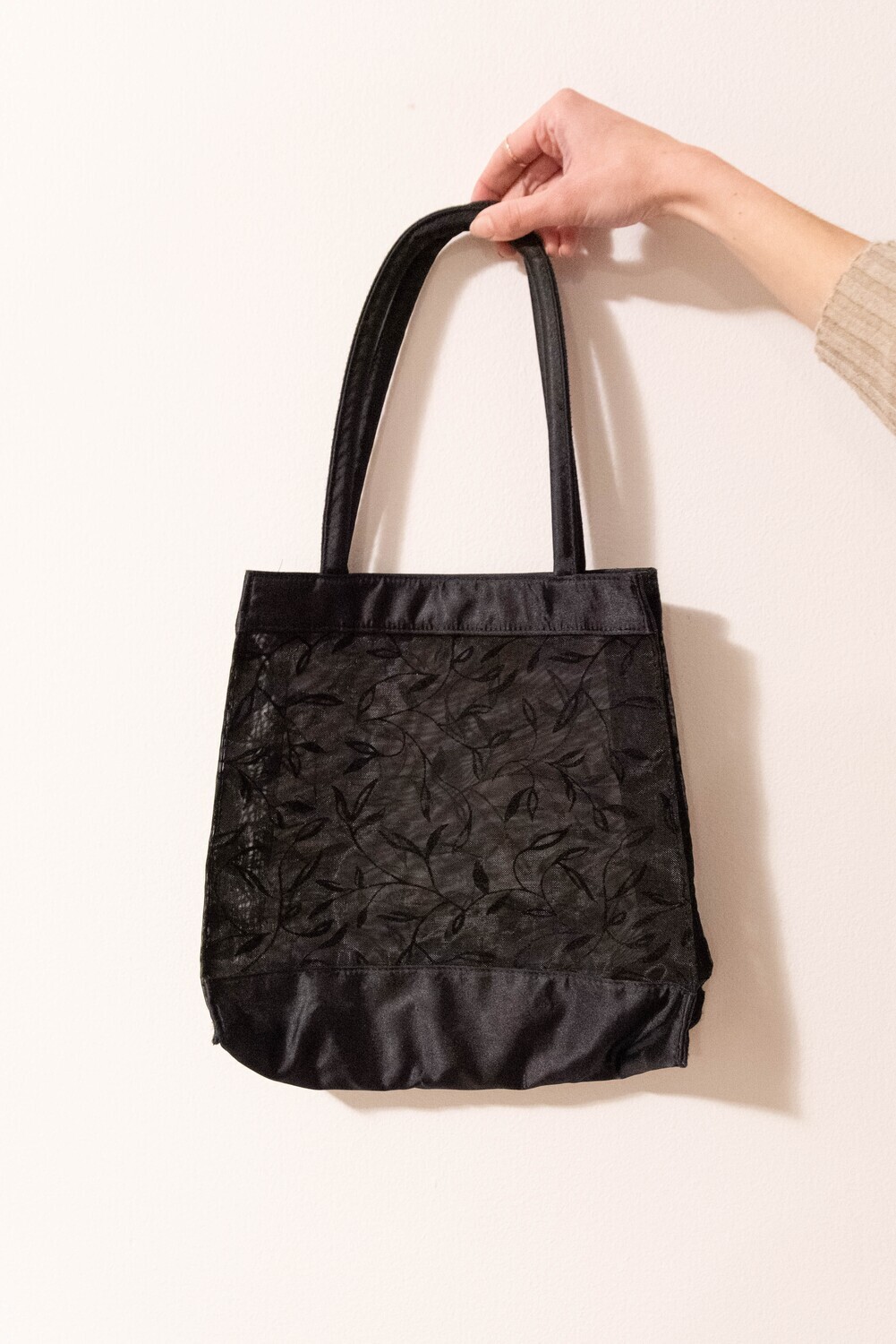 Black see-through bag