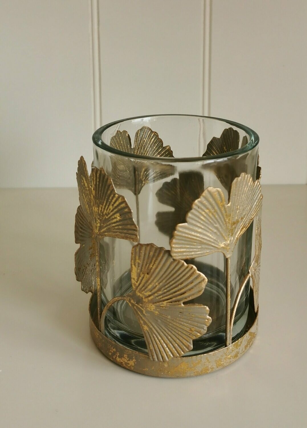 Teelichthalter Ginko
