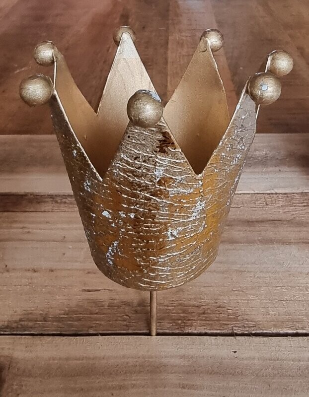 Metall Krone am Pick