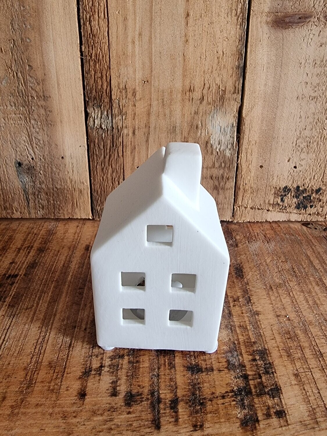LED Haus weiß