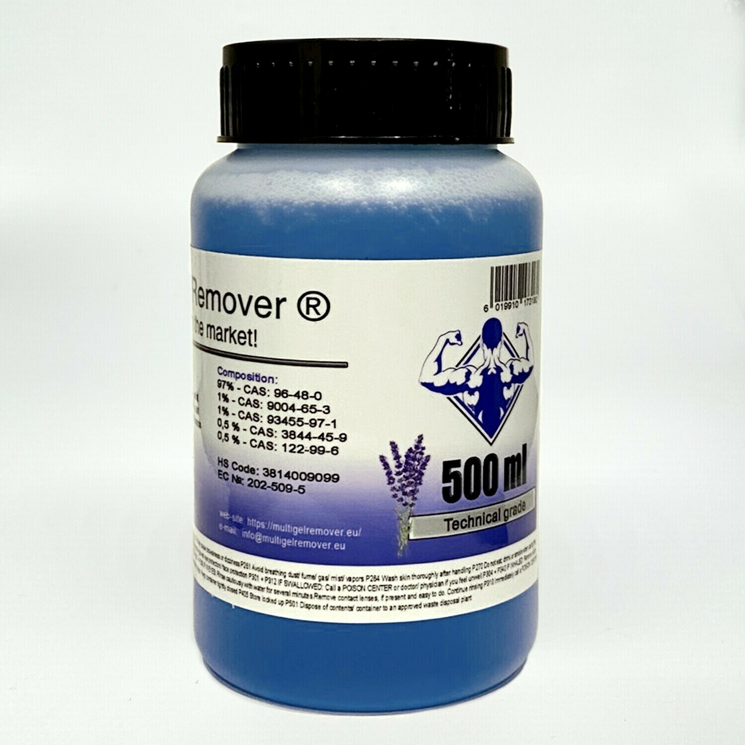 Multi Gel Remover® 500ml Technical grade Blue