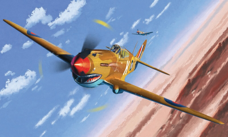 Academy 12235 1/48 P-40C TOMAHAWK IIB Academy 12235 1/48 P-40C TOMAHAWK IIB "AFRICAN ACE"