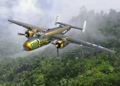 Academy 12328 1/48 USAAF B-25D "PACIFIC THEATRE"