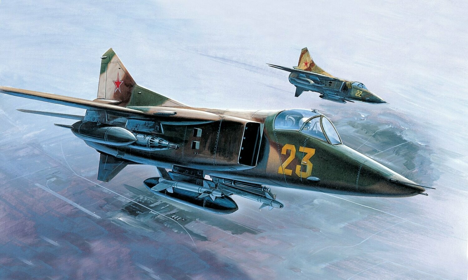 Academy 12455 1/72 MIG-27 D FLOGGER