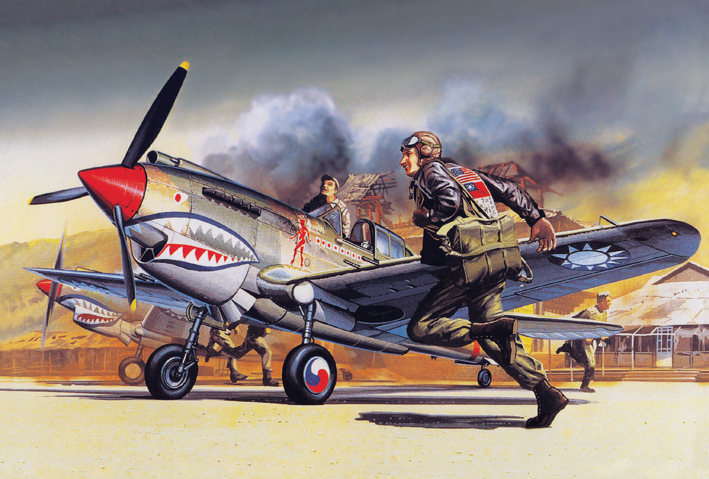 Academy 12456 1/72 CURTISS P-40B