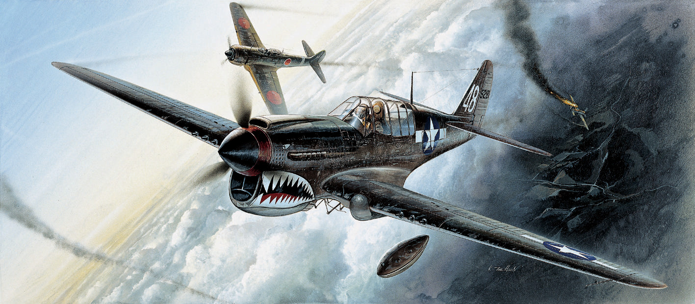 Academy 12465 1/72 P-40 M/N WARHAWK