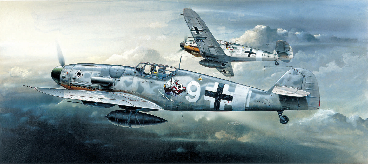 Academy 12467 1/72 MESSERSCHMITT BF-109G
