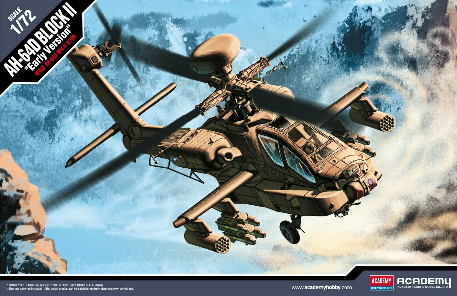 Academy 12514 1/72 US ARMY AH-64D BLOCK II
