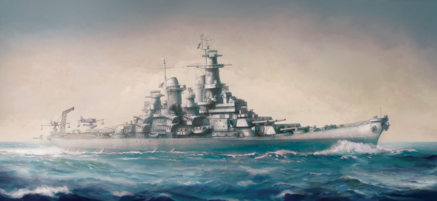 Academy 14222 1/700 USS MISSOURI BB-63 MCP