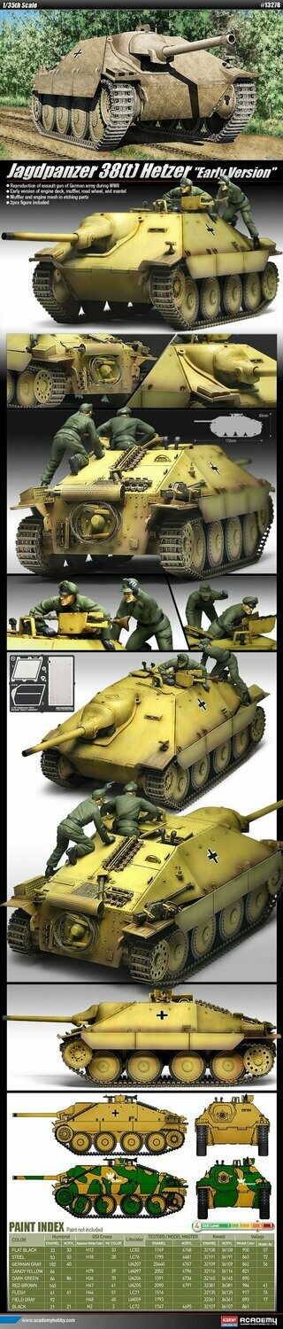 Academy 13278 1/35 HETZER EARLY PRODUCTION