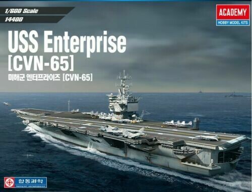 Academy 14400 1/600 USS ENTERPRISE CVN-65