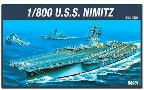 Academy 14213 1/800 CVN-68 USS NIMITZ