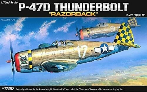 Academy 12492 1/72 P-47D THUNDERBOLT(RA)
