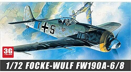 Academy 12480 1/72 FW190A 6/8 FOCKE WULF