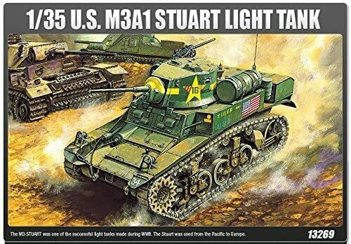 Academy 13269 1/35 U.S. M3A1 STUART LIGHT TANK