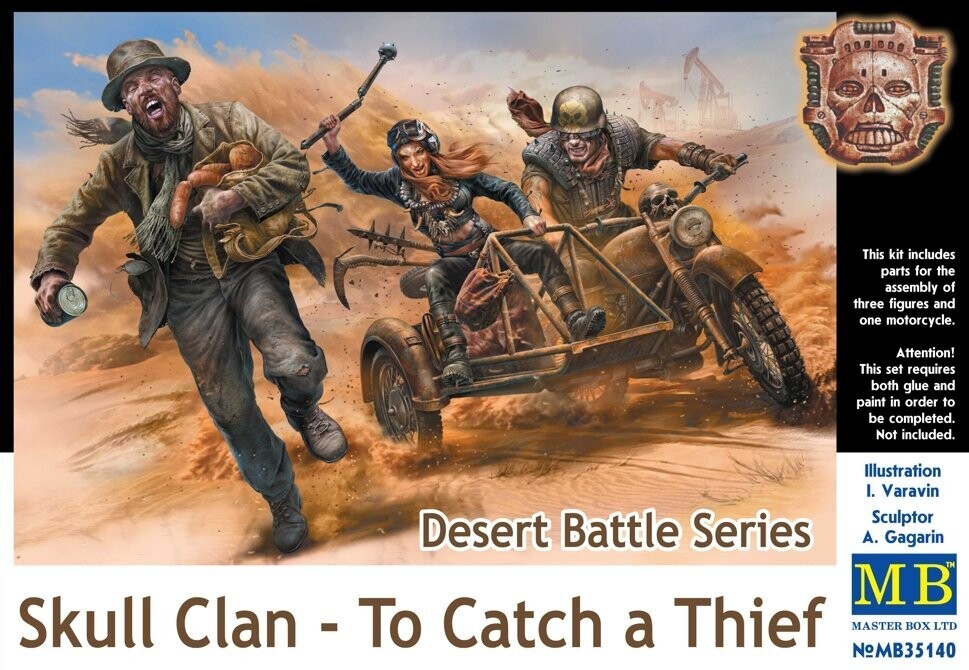 MASTER BOX MB35140 1/35 Desert Battle Series, Skull Clan - To Catch a Thief