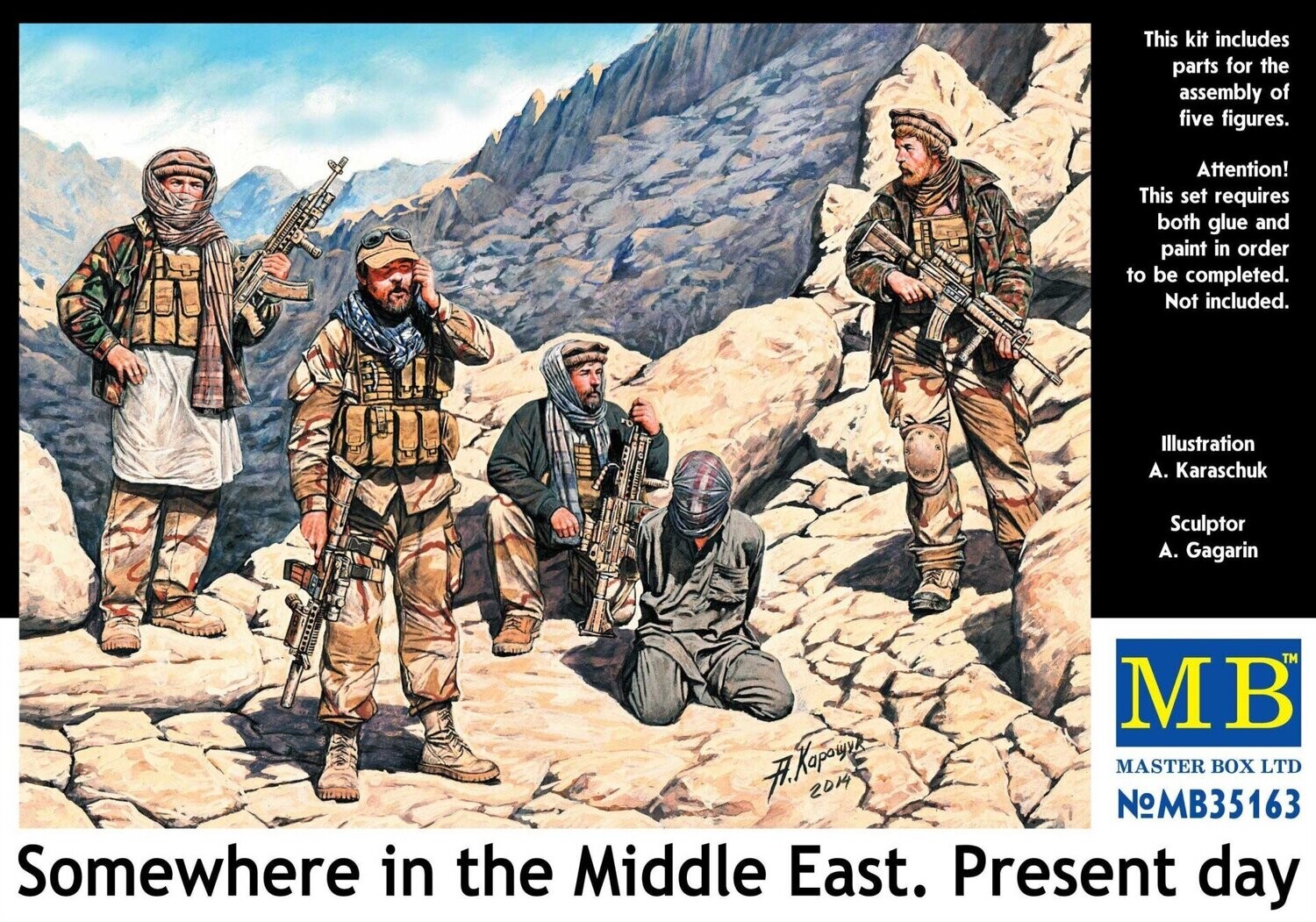 MASTER BOX MB35163 1/35 Somewhere in the Middle East Present day