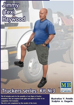 MASTER BOX MB24043 1/24 Jimmy (Tex) Haywood Trucker series