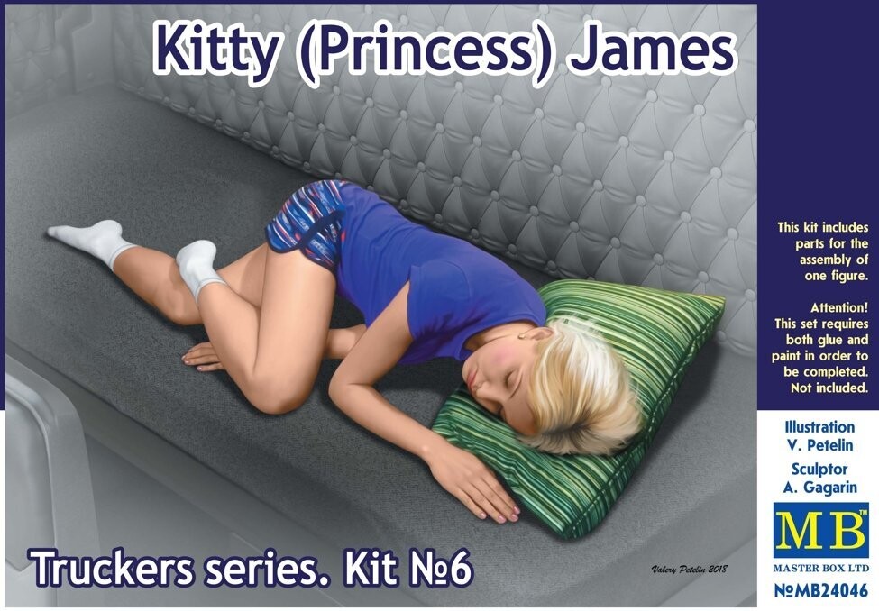 MASTER BOX MB24046 1/24 Kitty (Princess) James Trucker series