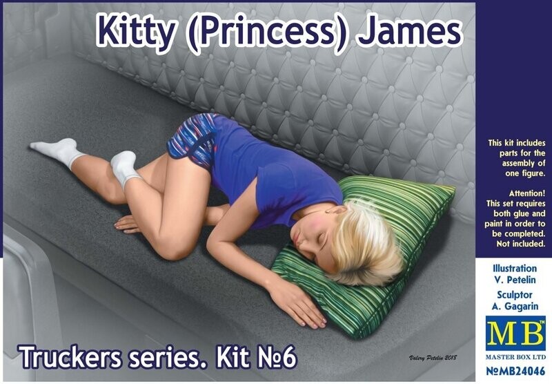 MASTER BOX MB24046 1/24 Kitty (Princess) James Trucker series