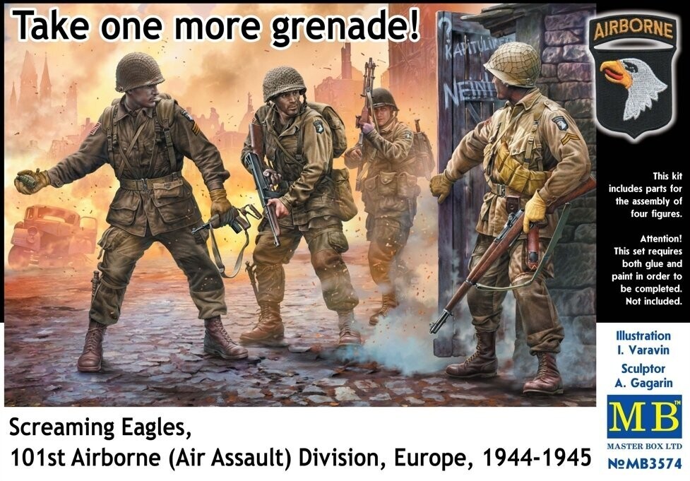 MASTER BOX MB3574 1/35 101st Airborne, Europe, 44-45