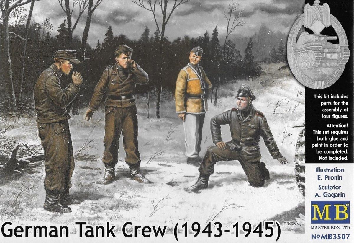 MASTER BOX MB3507 1/35 German Tank Crew Nr. 1