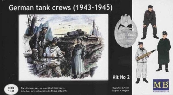 MASTER BOX MB3508 1/35 German Tank Crew Nr. 2