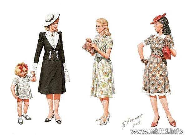 MASTER BOX MB35148 1/35 Women of WW II era