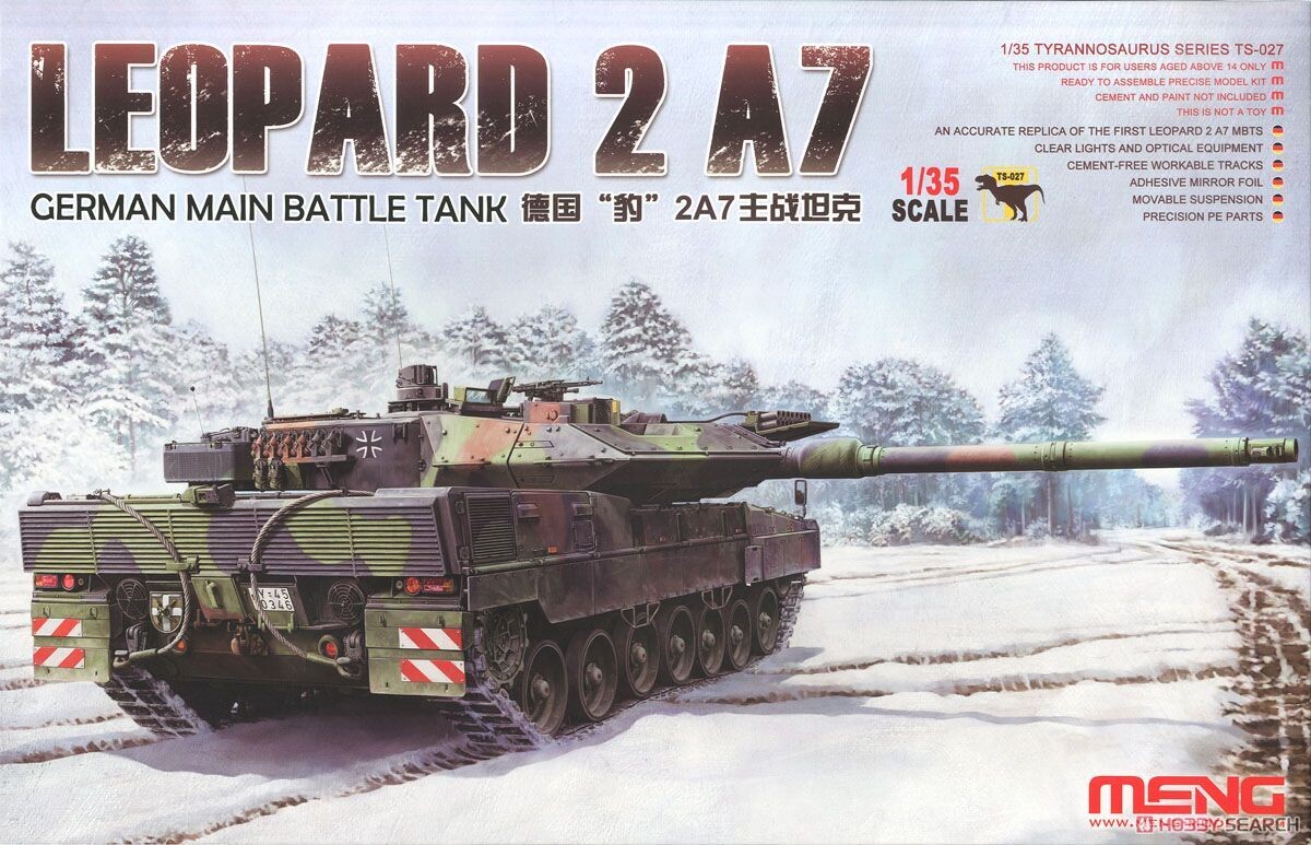 MENG TS027 1/35 German MBT Leopard 2 A7