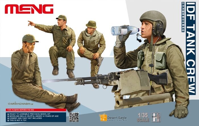 MENG HS002 1/35 IDF Tank Crew