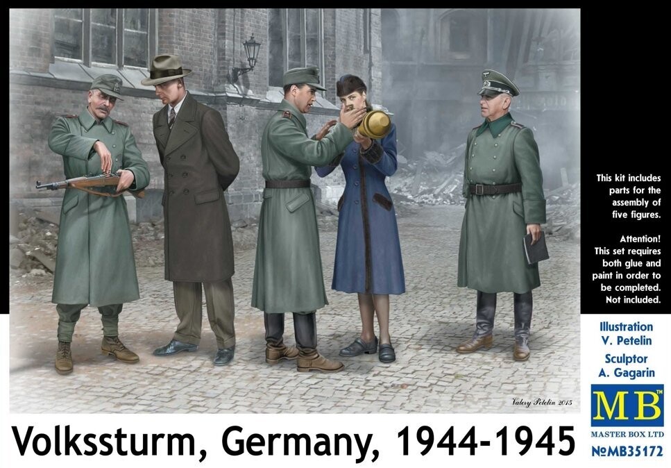 MASTER BOX MB35172 1/35 Volkssturm, Germany 1944-45