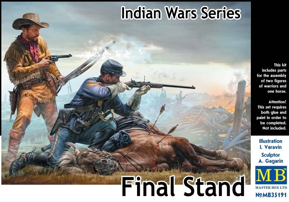 MASTER BOX MB35191 1/35 Indian Wars Series, Final Stand