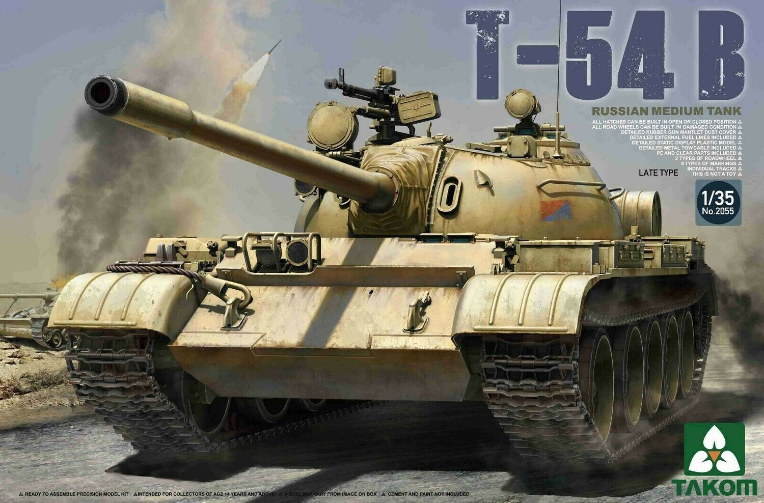 TAKOM TAK2055 1/35 T-54B late