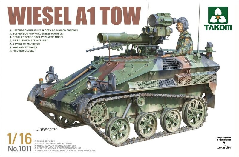 TAKOM TAK1011 1/16 Wiesel A1 TOW