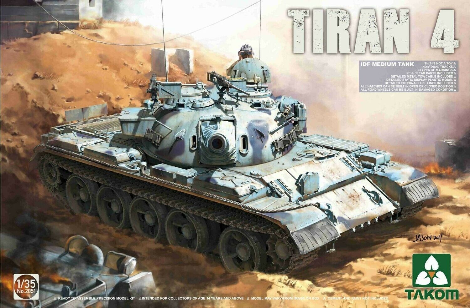TAKOM TAK2051 1/35 IDF Tiran-4