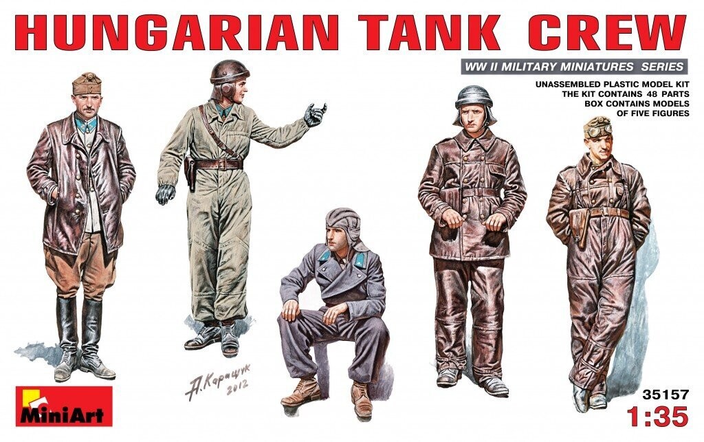 Miniart MA35157 1/35 Hungarian Tank Crew