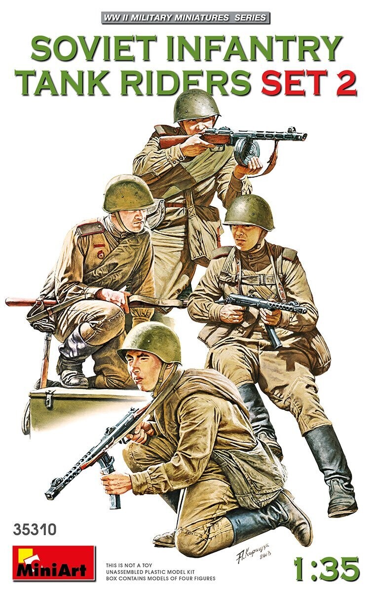 Miniart MA35310 1/35 Soviet Rank Riders Set 2