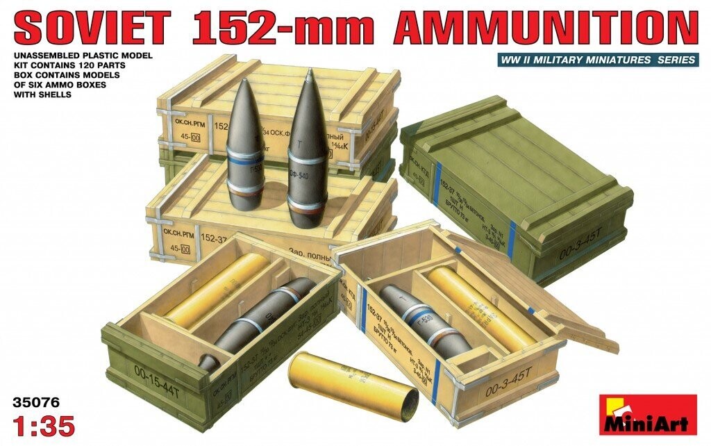Miniart MA35076 1/35 Soviet 152mm Ammunition