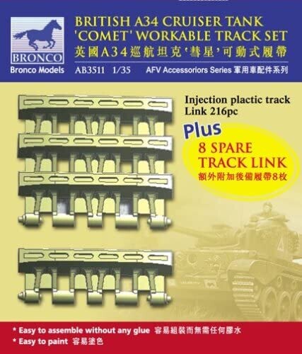 BRONCO AB3511 1/35 Comet Individual Track