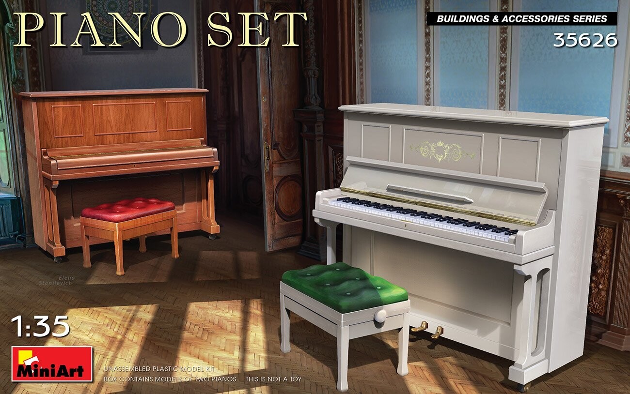 Miniart MA35626 1/35 Piano Set
