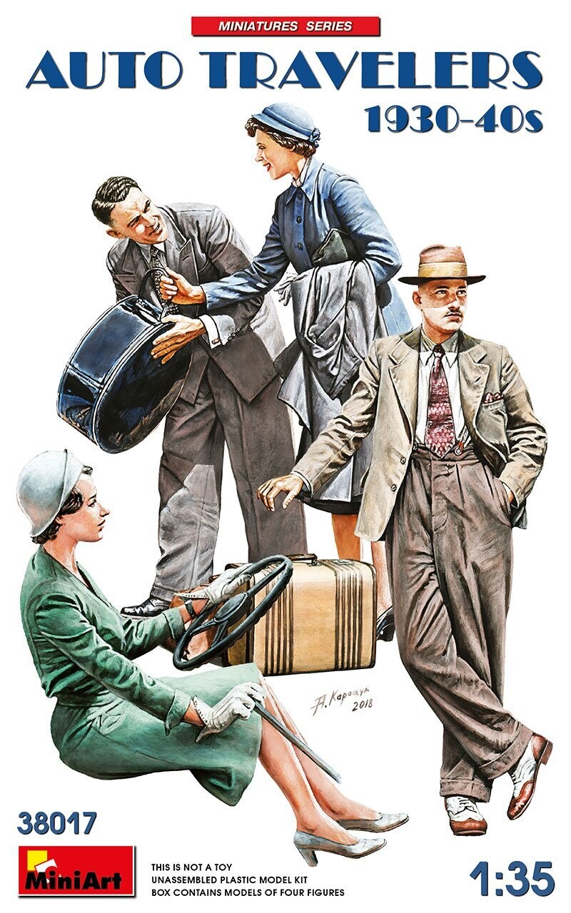 Miniart MA38017 1/35 Auto Travellers 1930 - 40