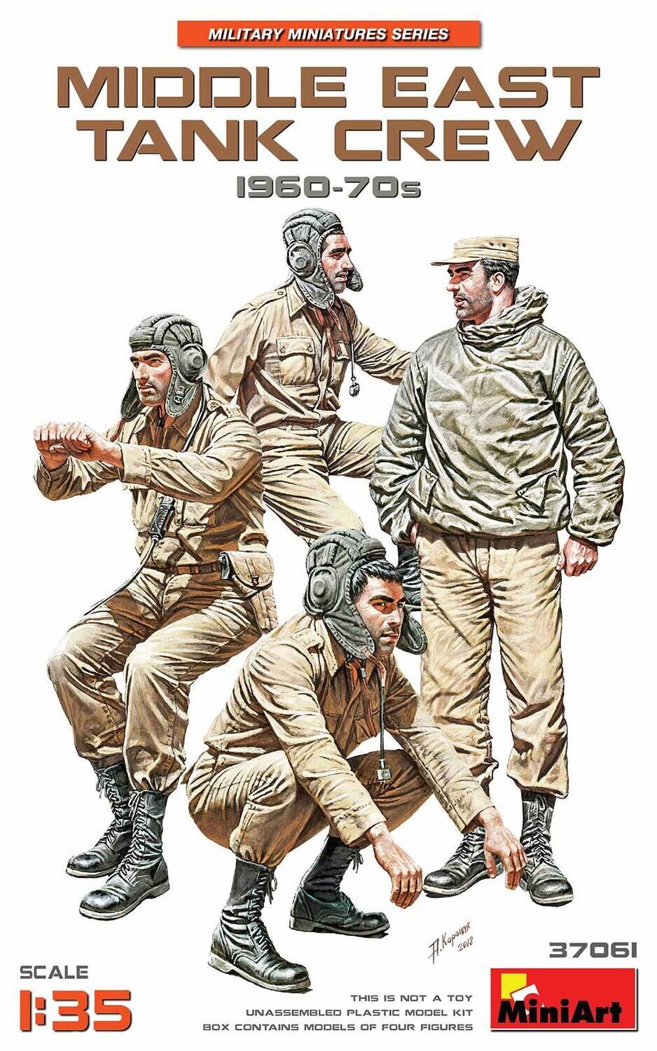 Miniart MA37061 1/35 Middle East Tank Crew